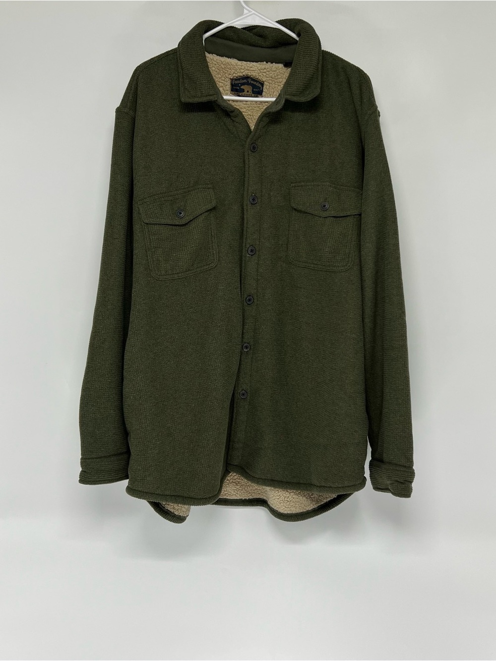 Freedom foundry men’s Sherpa jacket XXL